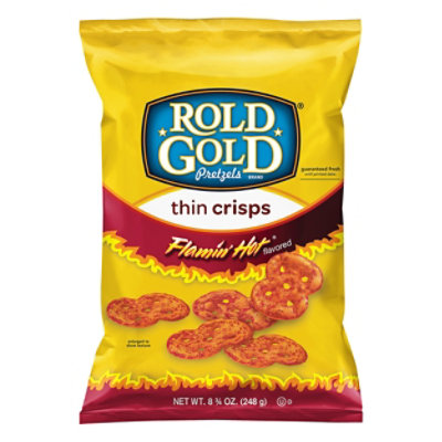Rold Gold Flamin Hot Thin Crisps Plastic Bag - 8.75 Oz