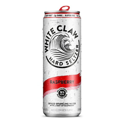 White Claw Raspberry In Cans - 6-12 Fl. Oz. - Image 4