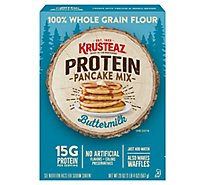 Krusteaz Pancake Mix Protein Buttermilk - 20 Oz