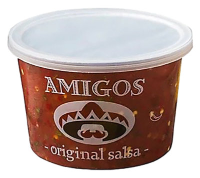 Amigos Salsa Spicy - 16 Oz - Image 1