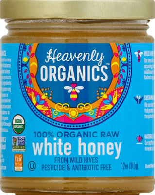 Heavenly Organics Honey White - 12 Oz - Image 2