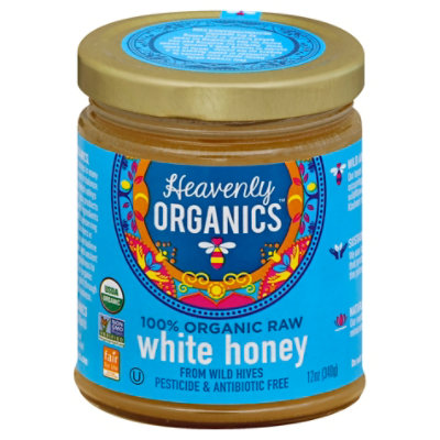 Heavenly Organics Honey White - 12 Oz - Image 1