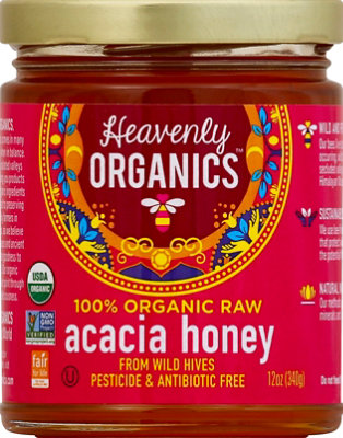 Heavenly Organics Honey Acacia - 12 Oz - Image 2