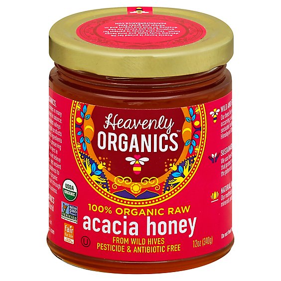 Heavenly Organics Honey Acacia - 12 Oz