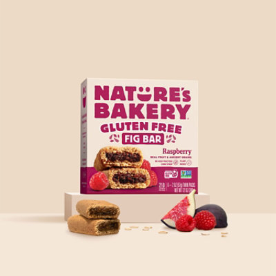Natures Bakery Bar Fig Gf Raspberry 6ct - 12 Oz - Image 7