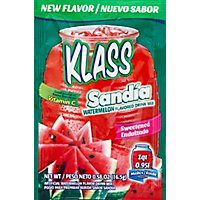 Klass Sandia Drink Mix Sweetened Watermelon - 0.58 Oz - Image 2