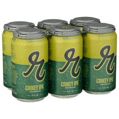 Reuben's Crikey IPA In Cans - 6-12 Fl. Oz. - Image 1