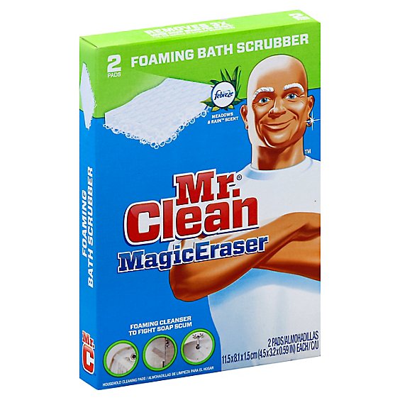 Mr. Clean Magic Eraser Bath Scrubber - 2 Count