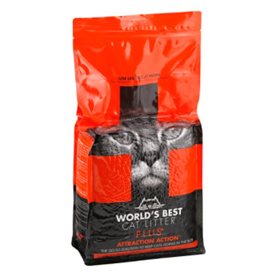 Worlds Best Cat Litter Plus Attraction Action Bag - 6.5 Lb