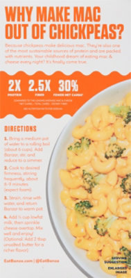 Banza Chickpea Pasta Mac & Cheese Classic Cheddar - 5.5 Oz - Image 6