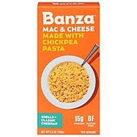 Banza Chickpea Pasta Shells & Cheese Classic Cheddar - 5.5 Oz - Image 3