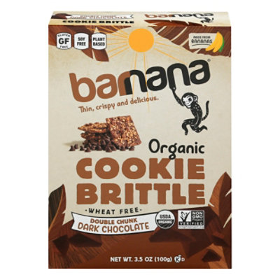 Barnana Brittle Banana Chocolate Organic - 3.5 Oz - Image 3