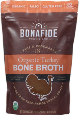 Bonafide Provisions Broth Turkey Bone - 24 Oz - Image 2