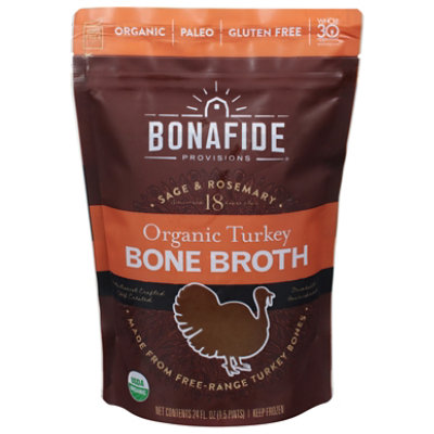 Bonafide Provisions Broth Turkey Bone - 24 Oz - Image 1