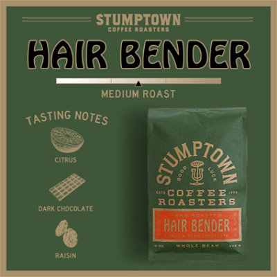 Stumptown Hair Bender Medium Roast Whole Bean Coffee Bag - 12 Oz - Image 3