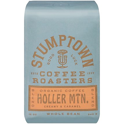 Stumptown Holler Mountain Organic Whole Bean Coffee Bag - 12 Oz - Image 1