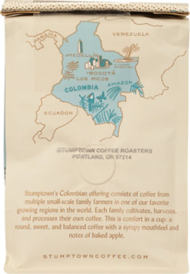 Stumptown Colombia Los Picos Light Roast Whole Bean Coffee Bag - 12 Oz - Image 4