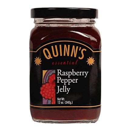 Quinns Raspberry Pepper Jelly - 12 Oz - Image 1
