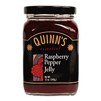 Quinns Raspberry Pepper Jelly - 12 Oz - Image 1