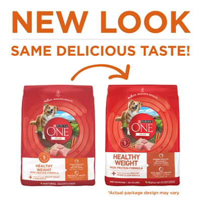 Purina ONE Healthy Weight Turkey Dry Dog Food - 8 Lb - Image 2