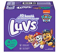 Luvs Baby Diapers Size 6 - 64 Count