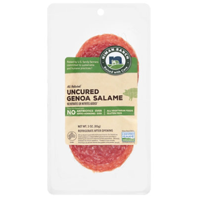 Uncured Genoa - 3 Oz