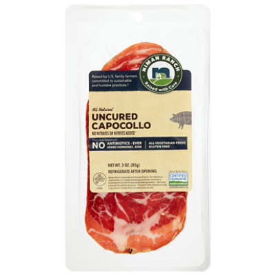 Uncured Capocollo - 3 Oz