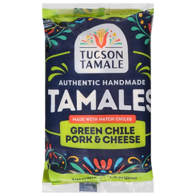Tucson Tamale Company Tamale Grn Chle Prk Chese - 10 Oz