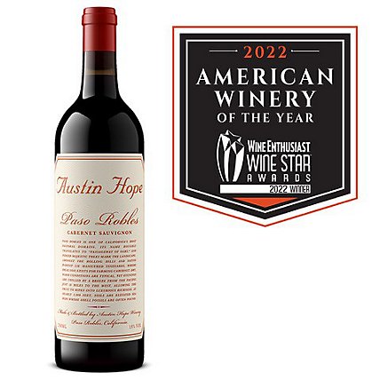 Austin Hope Wine Cabernet Sauvignon Paso Robles - 750 Ml - Image 2