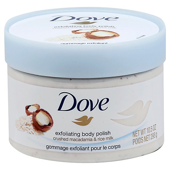 Dove Body Polish Exfoliating Kiwi Seeds & Cool Aloe - 10.5 Oz