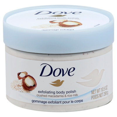 Dove Body Polish Exfoliating Kiwi Seeds & Cool Aloe - 10.5 Oz