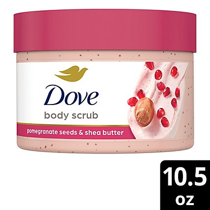 Dove Body Polish Exfoliating Pomegranate Seeds & Shea Butter - 10.5 Oz - Image 1