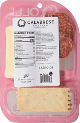 Olli Calabrese Asiago Cracker Snack Pack - 2 Oz - Image 5