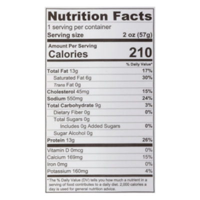 Olli Calabrese Asiago Cracker Snack Pack - 2 Oz - Image 3