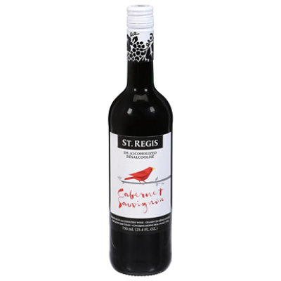 St Regis Cabernet Sauvignon Alcohol Removed Wine - 750 Ml - Image 2