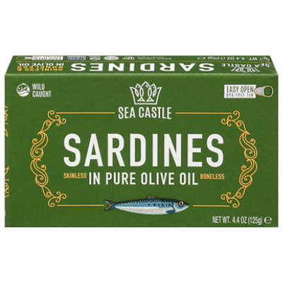Sea Castle Boneless Skinless Sardines - 4.375 Oz - Image 2