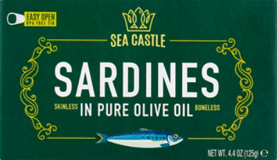 Sea Castle Boneless Skinless Sardines - 4.375 Oz - Image 2