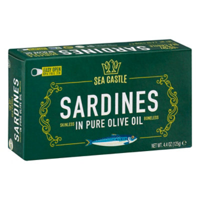 Sea Castle Boneless Skinless Sardines - 4.375 Oz - Image 1