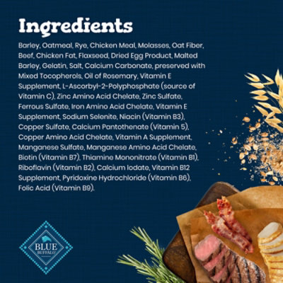 Blue Bones Natural Crunchy Beef Large Dog Biscuit Treats - 16 Oz - Image 5