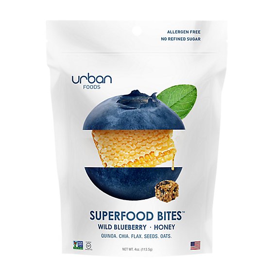 Urban Foods Honey Wild Blueberry Bite - 4 Oz