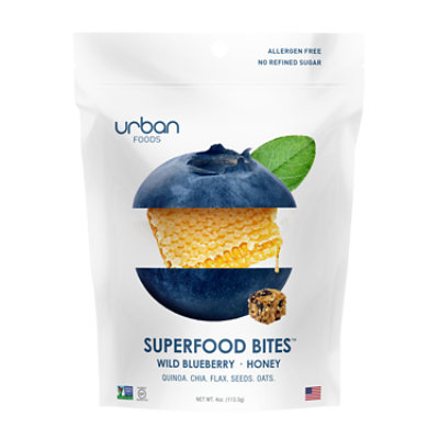 Urban Foods Honey Wild Blueberry Bite - 4 Oz