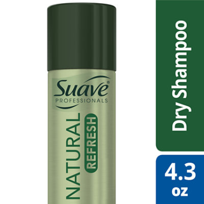 Suave Professionals Dry Shampoo Natural Refresh - 4.3 Oz