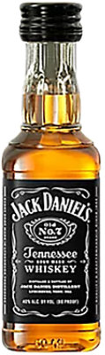 Jack Daniels Whiskey Old No. 7 Tennessee 79 Proof - 50 Ml - Image 1