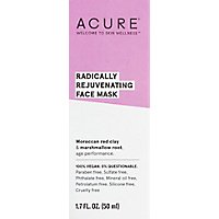 Acure Mask Red Clay Pore Clarifying - 1.7 Fl. Oz. - Image 1