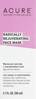 Acure Mask Red Clay Pore Clarifying - 1.7 Fl. Oz.