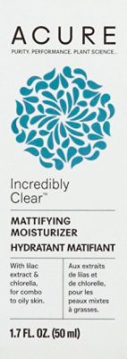 Acure Facial Moisturizer Oil Matifying - 1.7 Fl. Oz. - Image 2