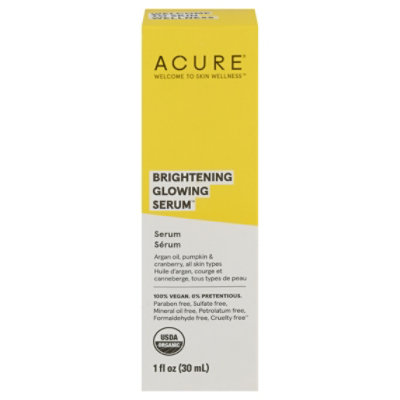 Acure Facial Serum Seriously Glowing - 1 Fl. Oz. - Image 3