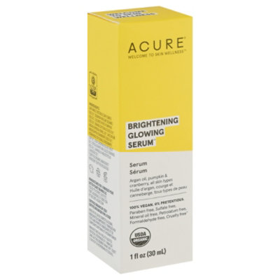 Acure Facial Serum Seriously Glowing - 1 Fl. Oz. - Image 1