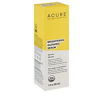 Acure Facial Serum Seriously Glowing - 1 Fl. Oz.