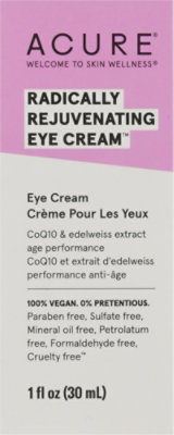 Acure Eye Cream Chlorella Edelweiss Extract - 1 Fl. Oz. - Image 2